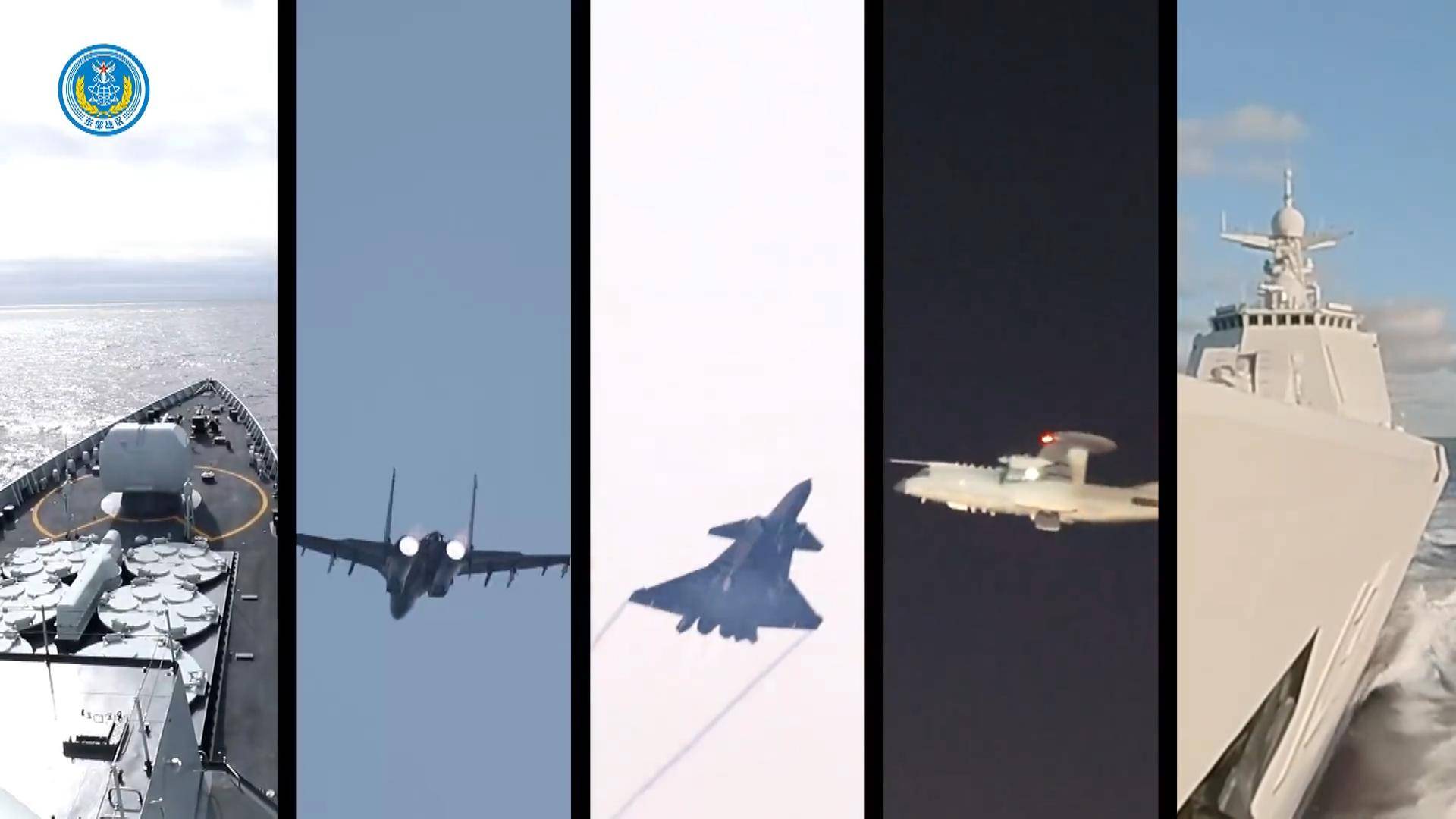 hga050皇冠手机登入_8个台军中将通报：解放军89架战机出击hga050皇冠手机登入，055开火，075舰逼近台岛